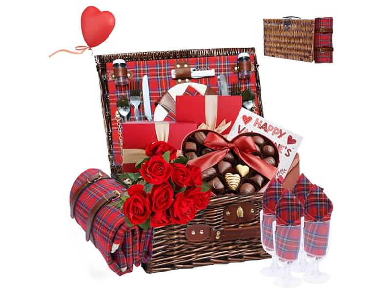 Cestino da picnic per lo shopping in plastica rotondo con coperchio, refrigerante personalizzato per cucina e magazzino