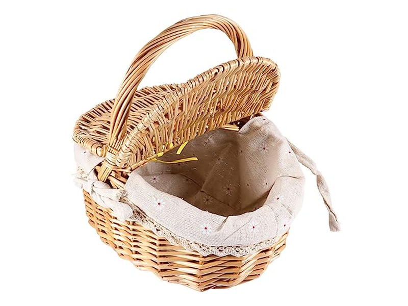 Set da Picnic per Due Persone con Tavolo Cestino Personalizzato per Isolamento Birra