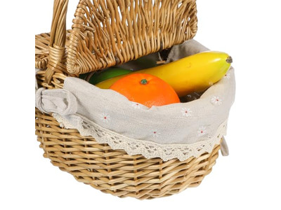 Cestino da Picnic in Vimini Tavolo Acquista Vicino a Me Shopping Online Piccolo per Bambini